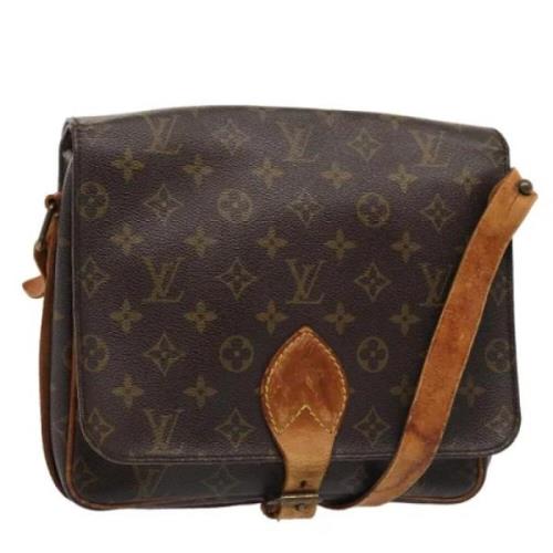 Louis Vuitton Vintage Pre-owned Canvas louis-vuitton-vskor Brown, Dam