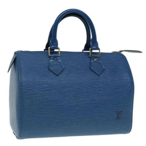 Louis Vuitton Vintage Pre-owned Laeder louis-vuitton-vskor Blue, Dam