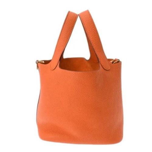 Hermès Vintage Pre-owned Laeder handvskor Orange, Dam