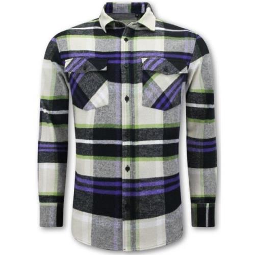 Local Fanatic Flanellblus Herr - Lumberjack Shirt Multicolor, Herr