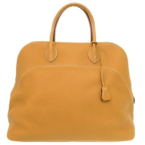 Hermès Vintage Pre-owned Tyg handvskor Yellow, Herr