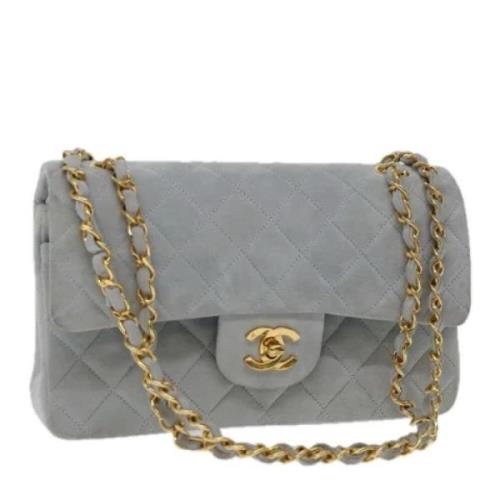 Chanel Vintage Pre-owned Mocka chanel-vskor Blue, Dam