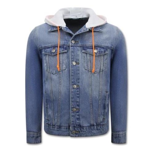 Local Fanatic Denim SpijkeJacka med huva Herr - Rj-966 Blue, Herr