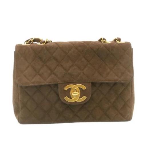 Chanel Vintage Pre-owned Mocka chanel-vskor Brown, Dam