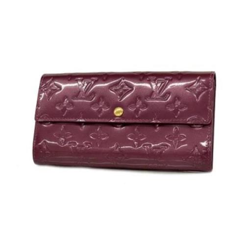 Louis Vuitton Vintage Pre-owned Tyg plnbcker Purple, Dam