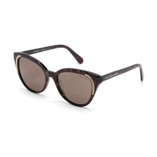 Swarovski Sk6031 100273 Sunglasses Brown, Dam