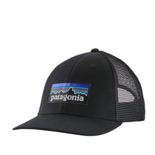 Patagonia Logo Trucker Keps Svart Black, Herr