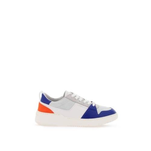 Salvatore Ferragamo Colorblock Läder Sneakers Multicolor, Herr