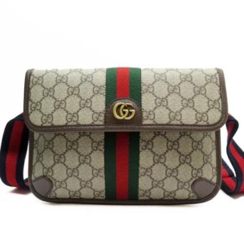 Gucci Vintage Pre-owned Plast gucci-vskor Beige, Dam