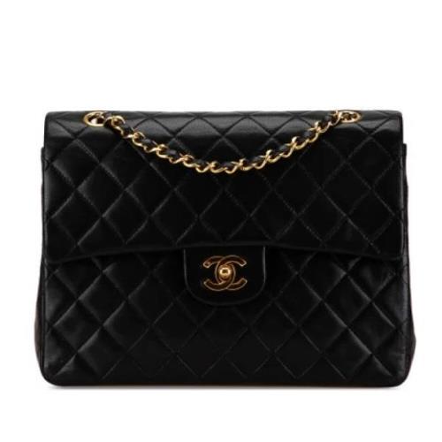 Chanel Vintage Pre-owned Laeder axelremsvskor Black, Dam