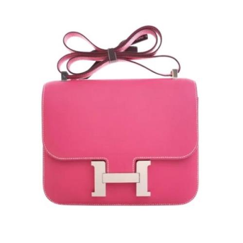 Hermès Vintage Pre-owned Laeder axelremsvskor Pink, Dam