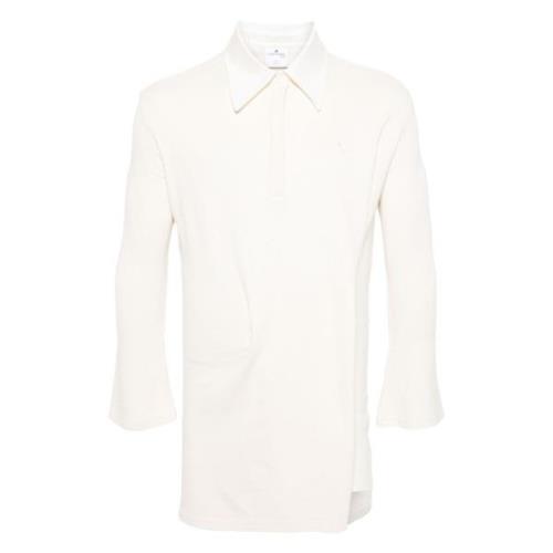 Courrèges Naturlig Twist Polo Klänning White, Dam