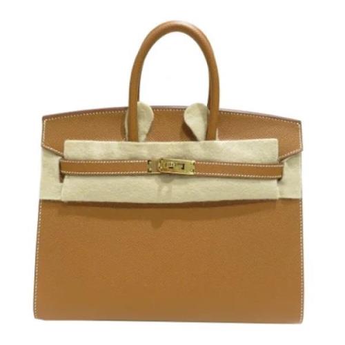 Hermès Vintage Pre-owned Laeder handvskor Brown, Dam