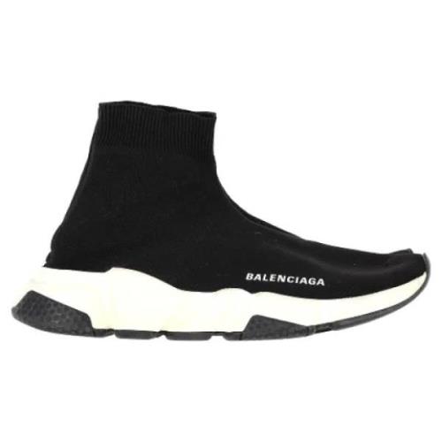 Balenciaga Vintage Pre-owned Polyester sneakers Black, Dam