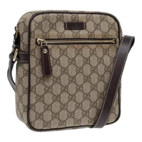 Gucci Vintage Pre-owned Laeder gucci-vskor Beige, Dam