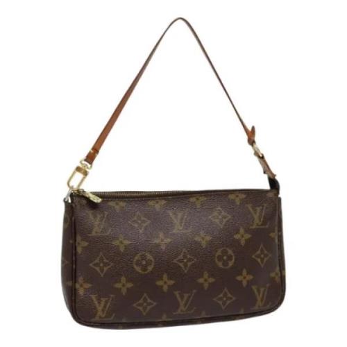 Louis Vuitton Vintage Pre-owned Canvas louis-vuitton-vskor Brown, Dam