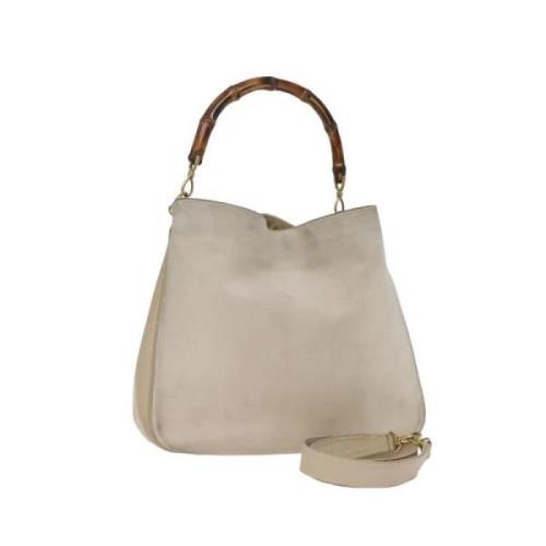 Gucci Vintage Pre-owned Mocka gucci-vskor Beige, Dam