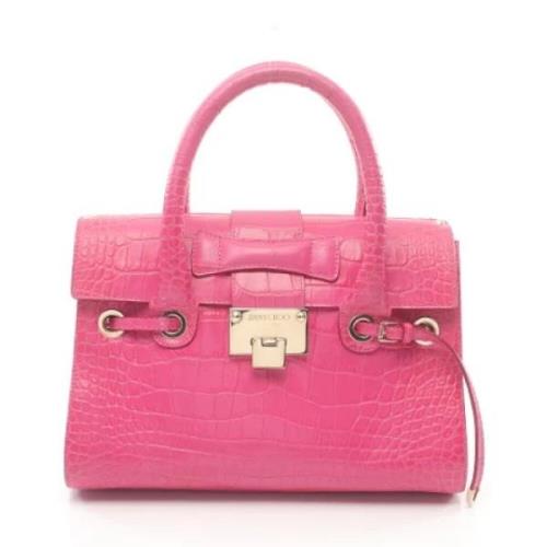 Jimmy Choo Pre-owned Pre-owned Laeder handvskor Pink, Dam