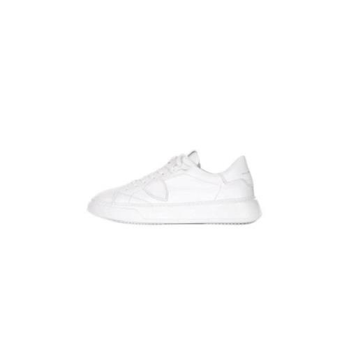 Philippe Model Vita Sneakers med Sid- och Baklogo White, Herr