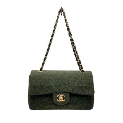 Chanel Vintage Pre-owned Ylle chanel-vskor Green, Dam