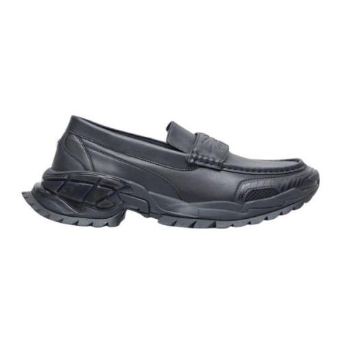 Rombaut Syntetiskt Läder Healer Loafers Sneaker Sula Black, Herr