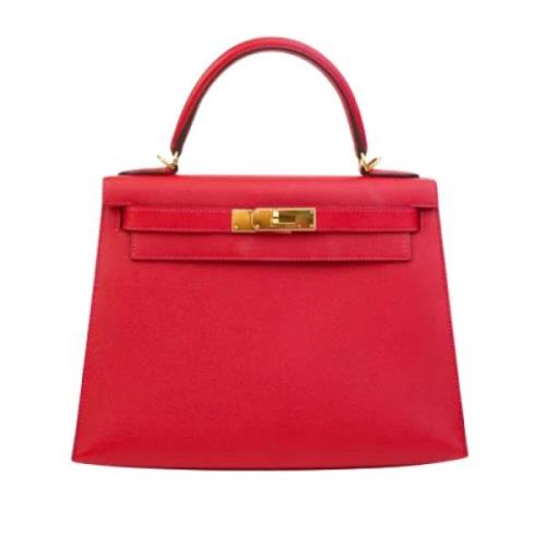 Hermès Vintage Pre-owned Laeder handvskor Red, Dam