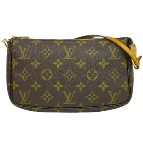 Louis Vuitton Vintage Pre-owned Canvas louis-vuitton-vskor Brown, Dam