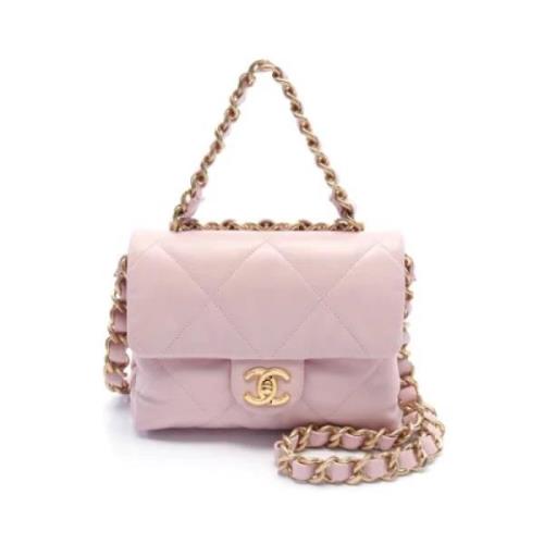 Chanel Vintage Pre-owned Laeder chanel-vskor Pink, Dam