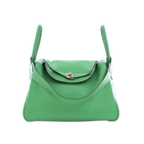 Hermès Vintage Pre-owned Laeder handvskor Green, Dam