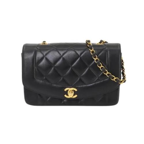 Chanel Vintage Pre-owned Laeder chanel-vskor Black, Dam