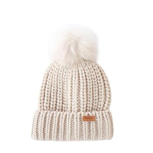 Barbour St15 Saltburn Beanie och Halsduk Beige, Dam