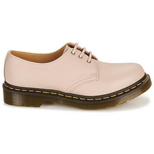 Dr. Martens Beige Derby Skor för Kvinnor Pink, Dam