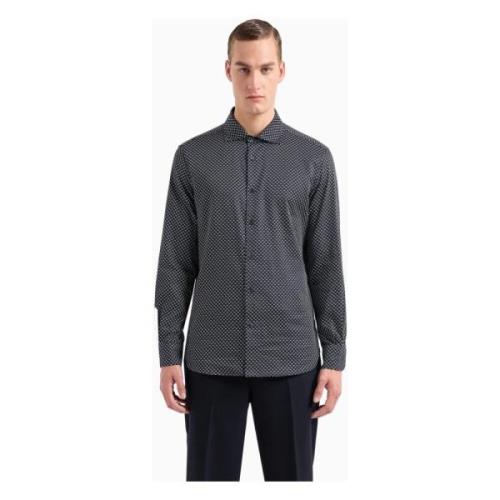 Emporio Armani Grafiskt Logot-shirt Gray, Herr