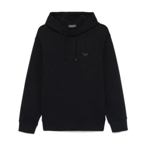 Emporio Armani Stilig Herr Hoodie Black, Herr