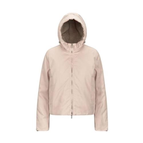 K-Way Twill Pälsjacka Pink, Dam