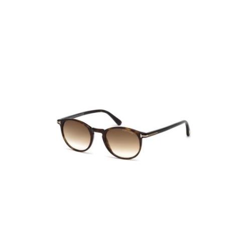 Tom Ford Havana Båge Solglasögon Brown, Dam