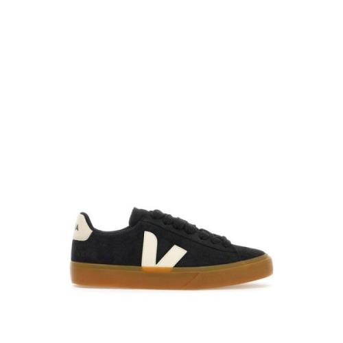 Veja Campo Bold Läder Sneakers Black, Herr