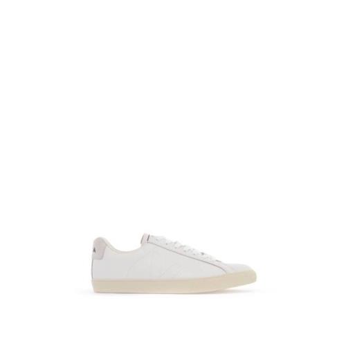 Veja Perforerad Lädersneaker White, Herr