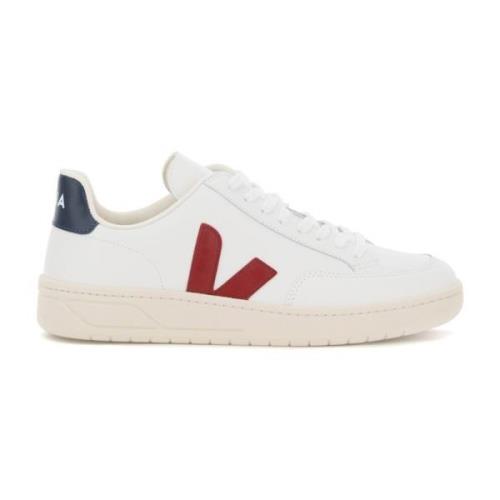 Veja Monogram Läder Sneakers White, Herr