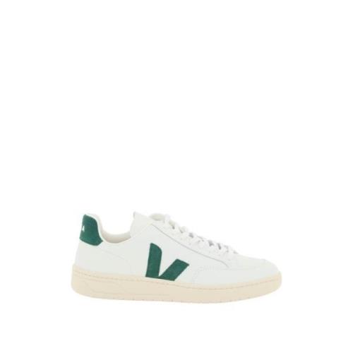 Veja Lädersneakers med V-monogram White, Herr