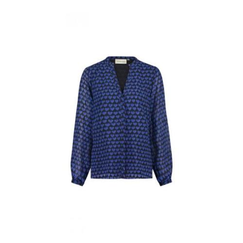 Fabienne Chapot Frida Blouse Blue, Dam