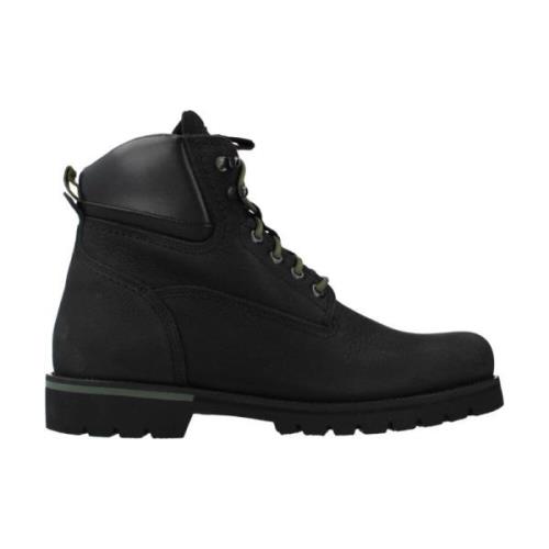 Panama Jack Lace-up Boots Black, Herr