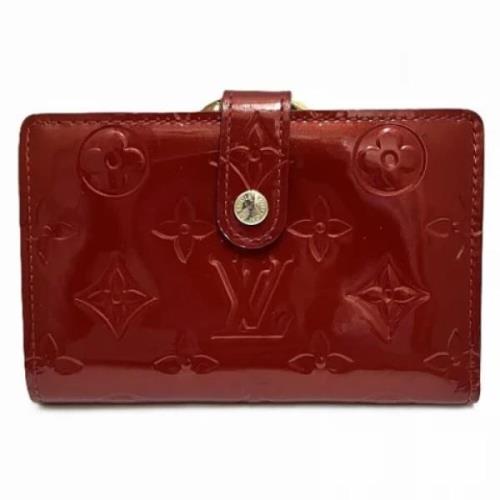 Louis Vuitton Vintage Pre-owned Laeder plnbcker Red, Dam