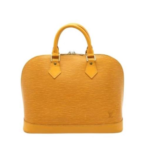 Louis Vuitton Vintage Pre-owned Laeder louis-vuitton-vskor Yellow, Dam