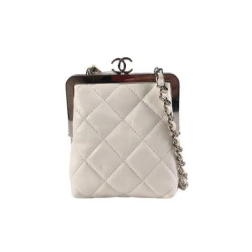 Chanel Vintage Pre-owned Laeder chanel-vskor White, Dam