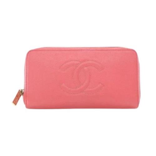 Chanel Vintage Pre-owned Tyg chanel-vskor Pink, Dam