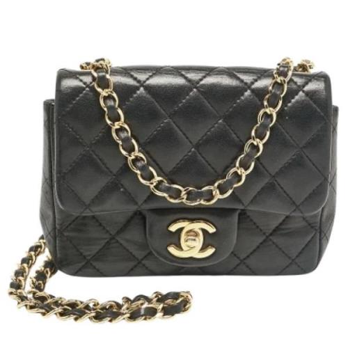 Chanel Vintage Pre-owned Laeder chanel-vskor Black, Dam