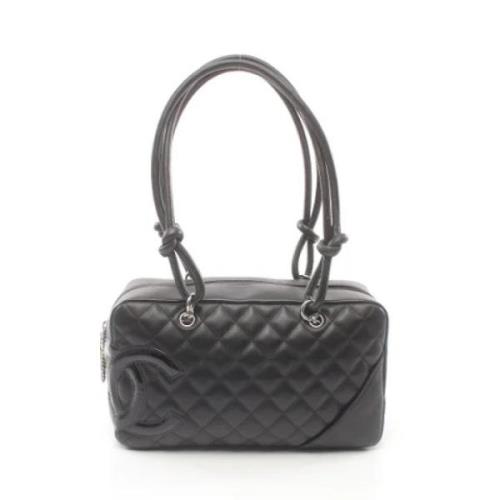 Chanel Vintage Pre-owned Laeder chanel-vskor Black, Dam