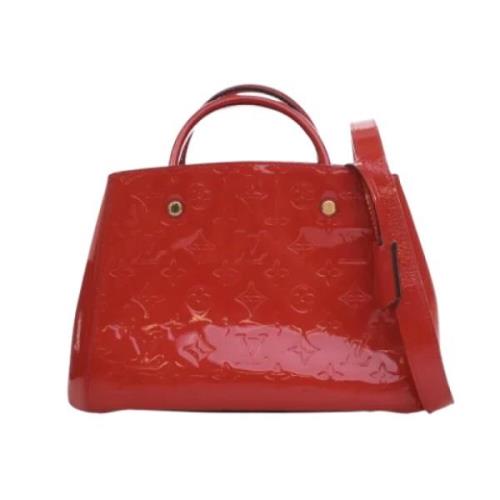 Louis Vuitton Vintage Pre-owned Laeder louis-vuitton-vskor Red, Dam