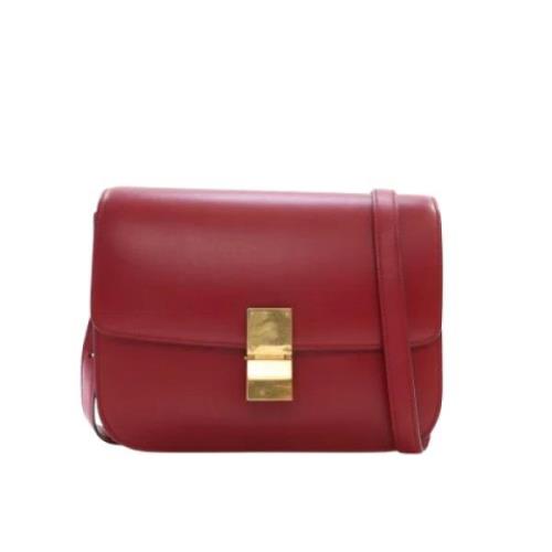 Celine Vintage Pre-owned Laeder celine-vskor Red, Dam